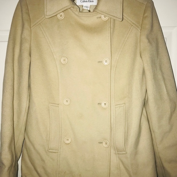 🔶Calvin Klein Women’s Pea Coat Size 6, Sold as is - Picture 3 of 6